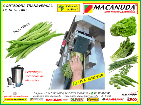 CORTADORA PICADORA DE ALFACE E OUTROS VEGETAIS TORENA MACANUDA
