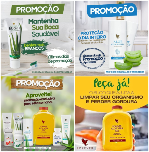 Seja um representante dos produtos FOREVER LIVING na sua cidade